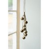 Brass Finish Jingle Bell Bunch 12" – Set Of 6 – Rustic Holiday Decor Accent By Kalalou - 3 of 4