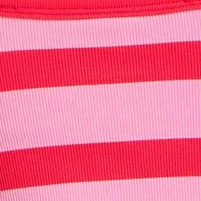Red/Light Pink Stripe