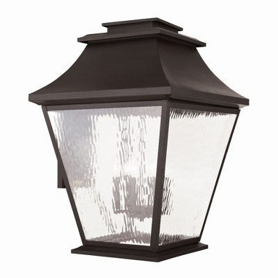 Livex Lighting Hathaway 6 - Light Wall Light in  Bronze