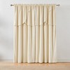 Lush Décor Solar Drift Blackout Window Curtain Panels Cream Pair 52x84 - 2 of 4