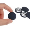 Unique Bargains Round Metal Sewing Cloth Covered Button 10 Pcs - 4 of 4