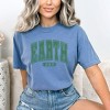 Simply Sage Market Women's Earth Day Varsity Short Sleeve Garment Dyed Tee - 2 of 2