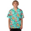 SpongeBob Squarepants Men's Character Floral Button-Up Woven Shirt - 2 of 4