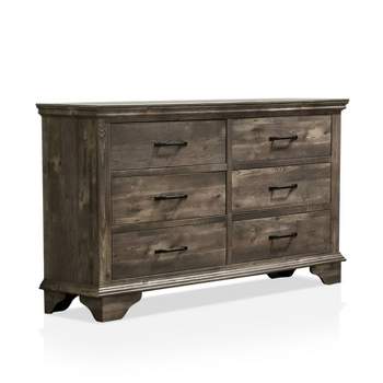 Jacobia 6 Drawer Dresser Gray - HOMES: Inside + Out