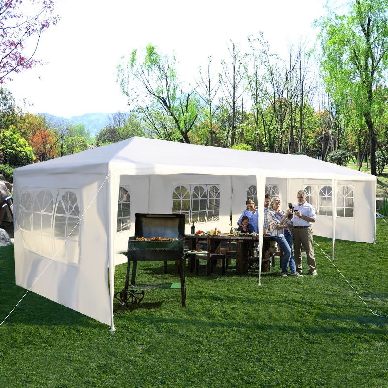 Costway 10'x30' Party Wedding Outdoor Patio Tent Canopy Heavy duty Gazebo Pavilion Event, 4 of 11