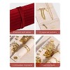 Benevolence LA Jewelry Roll Velvet Travel Organizer - 3 of 4