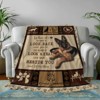 Boersma German Shepherd Dog Flannel Fleece Throw Blanket Soft German Shepherd Dog Blanket for Bed Couch 50"x60" - 3 of 4