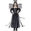 Joyfy Girl's Dark Angel Halloween Costume – Kids' Halloween Costume for Role-Play Parties - 3 of 4