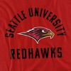 Seattle University Official Redhawks Logo Adult T-Shirt, Red - image 2 of 4