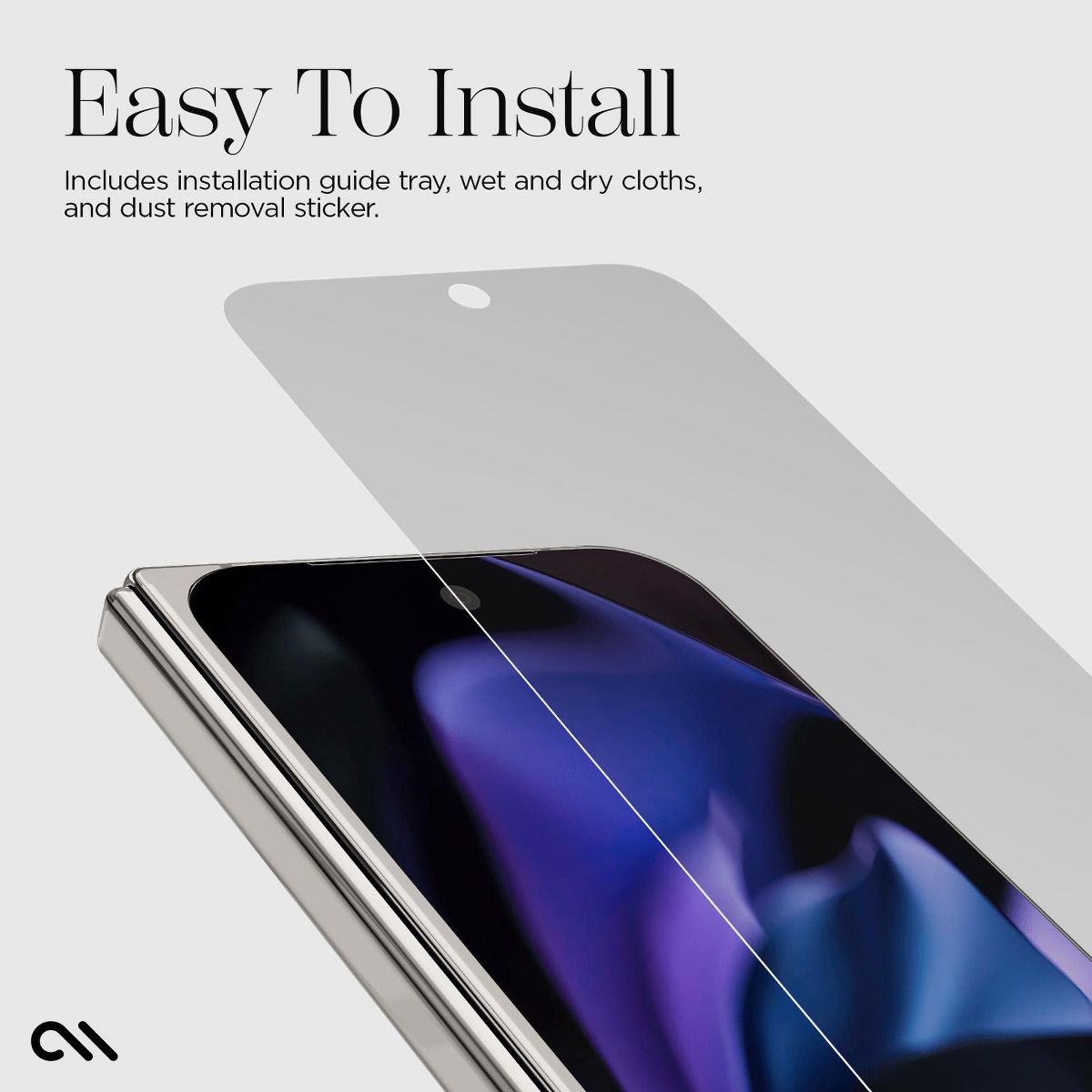 Case-Mate Google Pixel 9 Pro Fold Ultra Glass Screen Protector - thumbnail 2