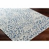Hauteloom Erno Blue Leopard Print Area Rug - 3 of 4
