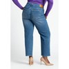 ELOQUII Women's Plus Size The Naomi Comfort Stretch Straight Leg Jean - 3 of 4