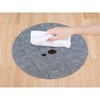 REGALWOVEN Faux Leather Washable Wipeable Heat Resistan Placemats 6 Pcs - 3 of 4