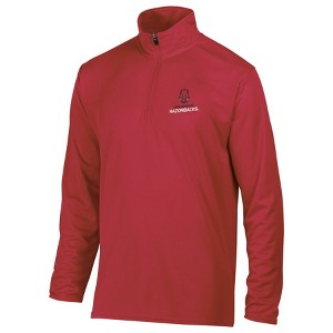 NCAA Arkansas Razorbacks Men's 1/4 Zip Pullover - 1 of 3