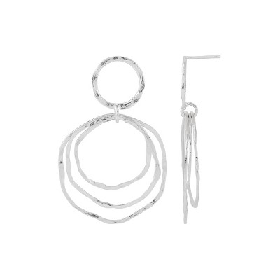 Silpada 'Circular Turns' Sterling Silver Drop Earrings - image 2