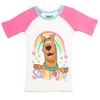 Scooby-Doo Scooby Doo Girls Pullover Pajama Shirt and Shorts Sleep Set Toddler - 2 of 4