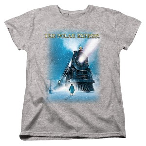 Women's Polar Express Big Train T-Shirt - 1 of 4