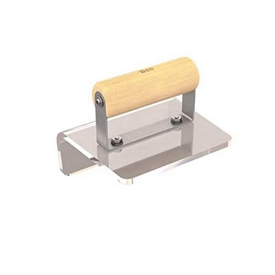 Bon Tool 12-692 Step Tool - Plex Outside 6-inch X 5-inch - 1/2-inch Radius Wood Handle