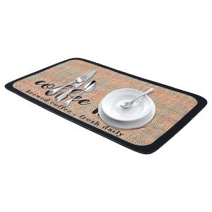 REGALWOVEN Large Diatomaceous Coffee Bar Mat, Quick Dry Dish Drying Mats for Kitchen Counter - 1 of 4
