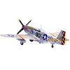 North American P-51B Mustang Aircraft "Sweet Clara II" (1944) United States Army Air Forces 1/72 Diecast Model by Legion - 3 of 4