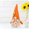 Christmas Gnomes Plush Decoration,Gnome Plush Christmas Decoration Handmade Swedish Dwarf Scandinavian Tomte Elf Gnomes for Home Office Table Decor - 4 of 4