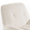 EUREKA ERGONOMIC Henry, Chenille Swivel Lounge Chair - 2 of 4