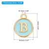 Unique Bargains Beautiful Designer DIY Jewelry Making Initial Pendants 50 Pcs - 2 of 4