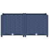 vidaXL Raised Bed Blue grey Polypropylene Medium Durable Raised Bed - 3 of 4
