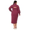 L I V D Women's Aster Two Piece Sweater Dress Set - 3 of 3