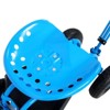 Maggift Kick Scooters Rolling Garden Scooter Garden Cart Seat with Wheels and Tool Tray 360 Swivel Seat for Garden Lawn, Blue, 42.5"*17.7"*22" - 4 of 4