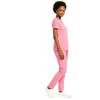 Hey Collection Women’s 5-Pocket Medical Scrub Set – V-Neck Top & Straight Leg Pants, Comfortable Flexible Nursing Uniforms - 3 of 4