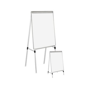 HITOUCH BUSINESS SERVICES Dry Erase Easel Silver Steel 28841-US/CC - 1 of 1