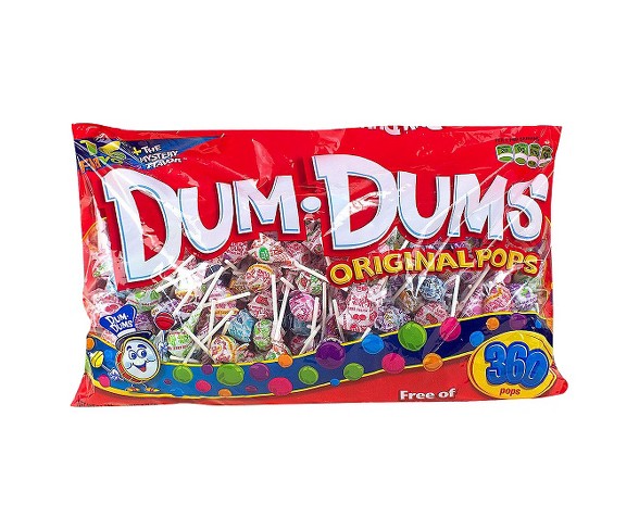 Dum Dums Original Assorted Flavors Lollipops - 360ct