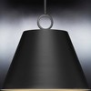 Urban Ambiance Luxury New Traditional Pendant 15.25''H x 17.875''W,  Midnight Black Finish,  Coronado Collection, UHP4276 - 4 of 4
