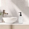 Unique Bargains Convenient Vertical Stripes Soap Dispenser 13.53oz 1 Pc - 2 of 4