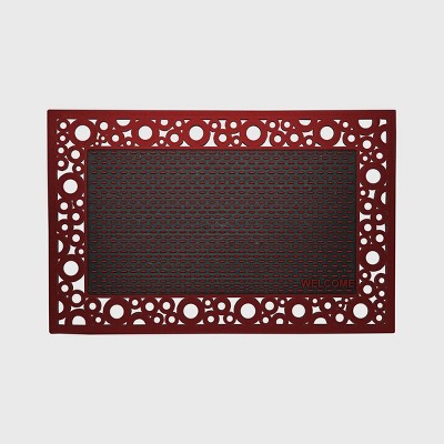 Playa Rug 17.7"x27.5" Utku Rectangle Indoor Outdoor Door Mat