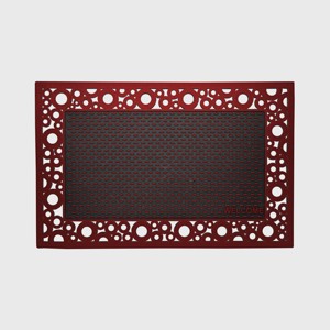 Playa Rug 17.7"x27.5" Utku Rectangle Indoor Outdoor Door Mat - 1 of 4