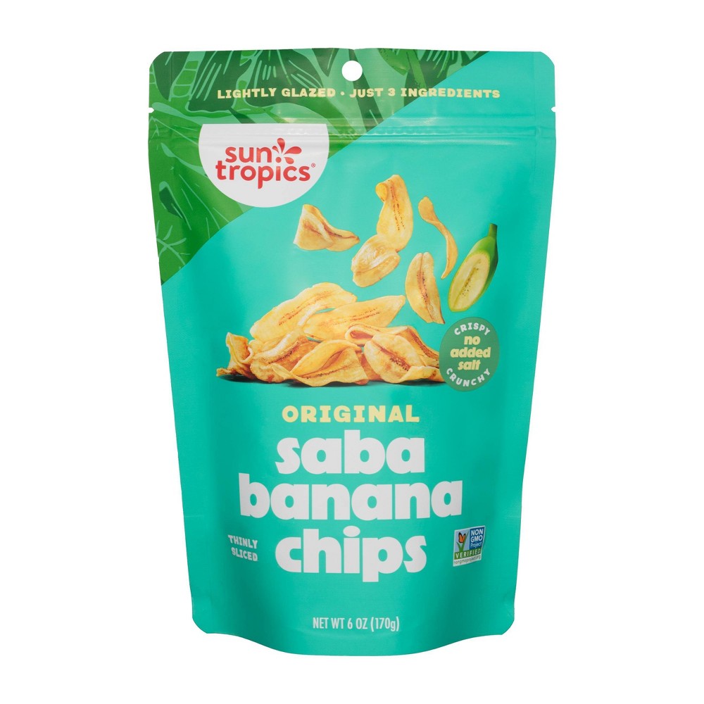 Sun Tropics Original Saba Banana Chips - 6oz