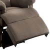 Woven Fabric Motion Recliner Chair with Pillow-Top Arms - 4 of 4
