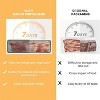 LunaLulinlk Bacon Container Stainless Steel Airtight Cheese Container Bacon Containers 10.5 Inches Long - 4 of 4