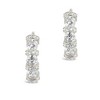 SHINE by Sterling Forever Iskra CZ Micro Hoop Earrings - 4 of 4