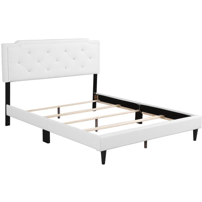 Passion Furniture Deb Adjustable Queen Panel Bed, 3 of 8