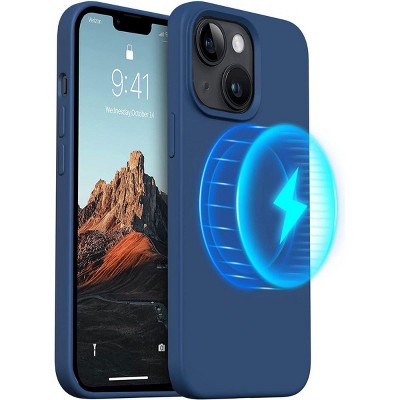 Entronix [Magnetic] Case Compatible with iPhone 15 Plus - Soft-Touch Liquid Silicone