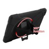 MyBat Rotatable Stand Protector Cover (with Wristband) for Apple iPad 9.7 (2017) (A1822,A1823) / iPad 9.7 (2018) (A1954,A1893) - Black / Black - 2 of 4