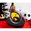 Silver Buffalo Disney The Nightmare Before Christmas Jack & Sally on Spiral Hill Stemless Glass - image 3 of 4