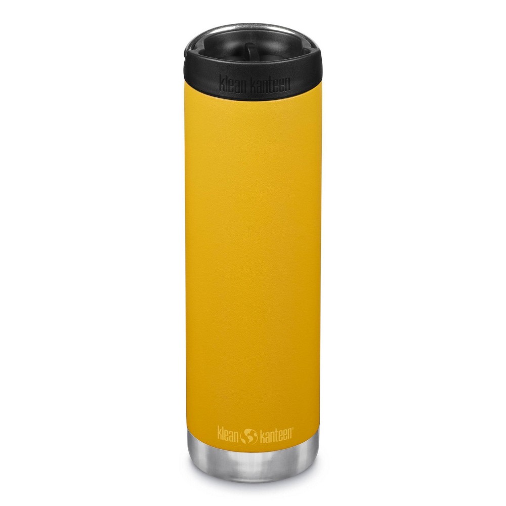 Photos - Glass Klean Kanteen 20oz TKWide Insulated Stainless Steel Water Bottle with Cafe Cap - Yellow 
