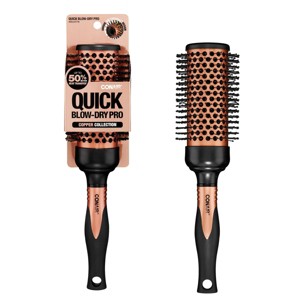 Conair Copper Pro Air Thermal Nylon Bristle Round Hair Brush - Large Barrel - All Hair - 1 of 4