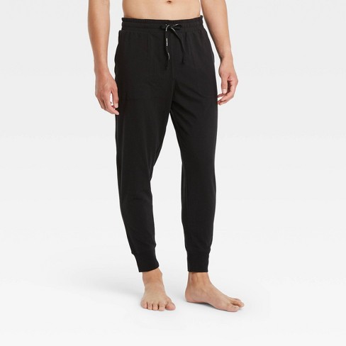 Men's Modal Pajama Pants, Mens Soft Sleep Bottoms Lounge Pants Straight-Fit  Comfy Sleep Lounge Pants PJ Bottoms Drawstring Sweatpants with Pockets 