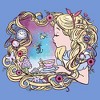 Boy's Alice in Wonderland Artistic Alice Long Hair Tea Party Performance Tee - 2 of 4