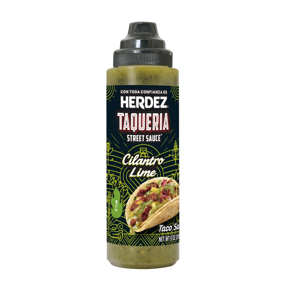 Herdez Taqueria Street Sauce Cilantro Lime - 9oz